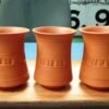 Terracotta Juice Glass -Pack of 3