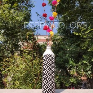 Designed Bottle flower vase