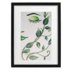 Fabric Color Leaf Lady