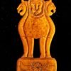 Wooden Ashok stambha