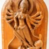 Wooden Durga-Murti.