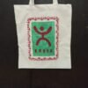 Hand painted Swastika sign cotton bag