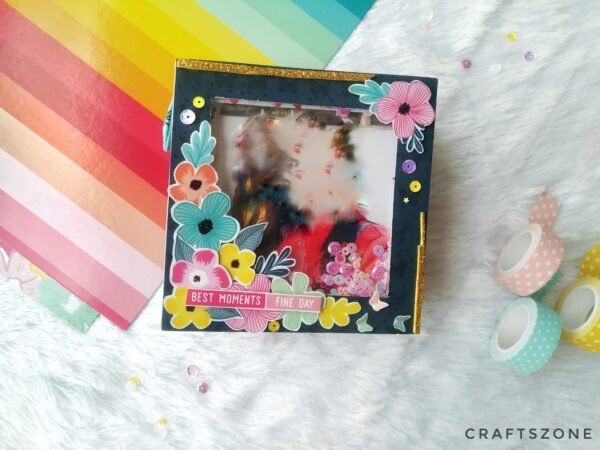 Flower Design Album Box
