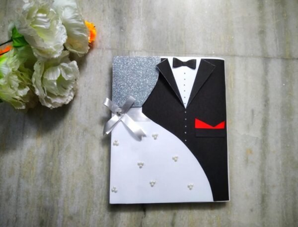 Bride Groom Dress Design Scrapbook