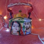 Subha Parinoy Lajuk  Handpainted Kettle