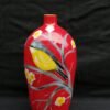 Bird Painted Terracotta Flower Vase
