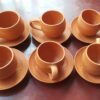 Clay Cup Plate Set