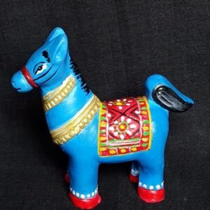 Terracotta Horse Showpiece 4 inch