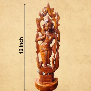 Wooden Maa Saraswati