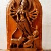 Wooden Durga-Murti.