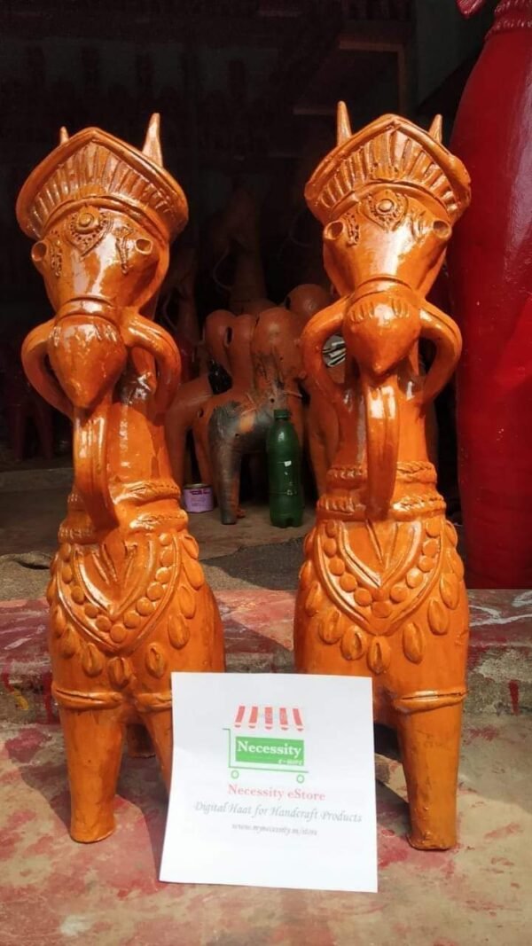 Terracotta Horse pack of Two