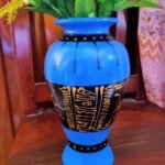 Handpainted flower vase