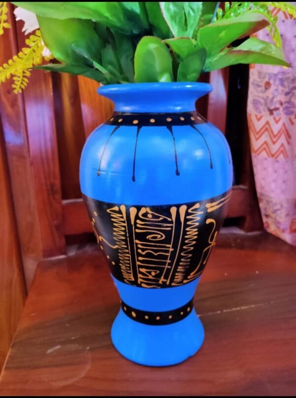 Handpainted flower vase