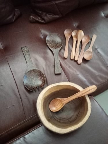 MEHGONI WOOD SPOON(PACK OF 6) photo review