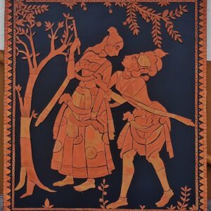 Radha Krishna Terracotta Art