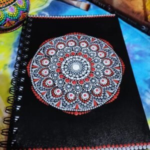 Dot mandala diary(spiral bind)