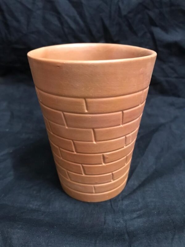 Terracotta glass set of Six piece