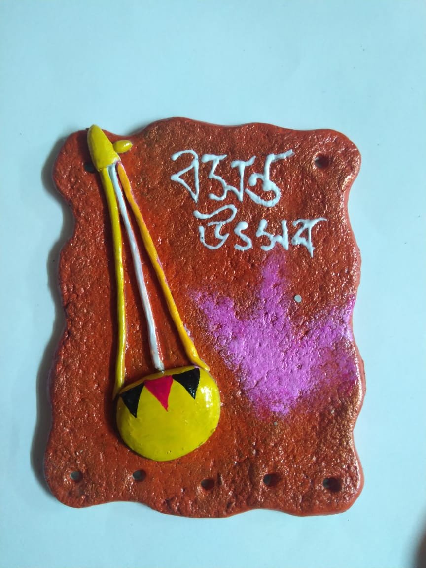 Basanta Utsab Clay Pendent