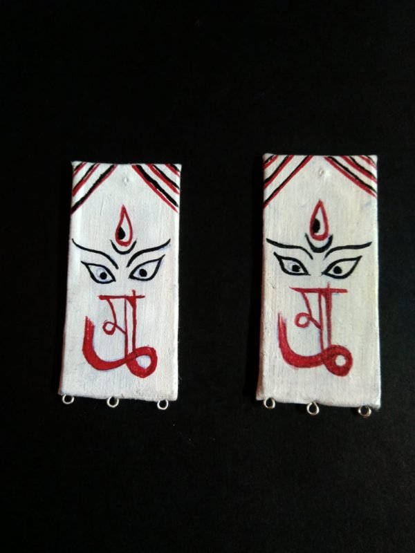 Face of Durga Painted Jewellery
