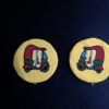 Auto Rickshaw Painted Clay Jewellery