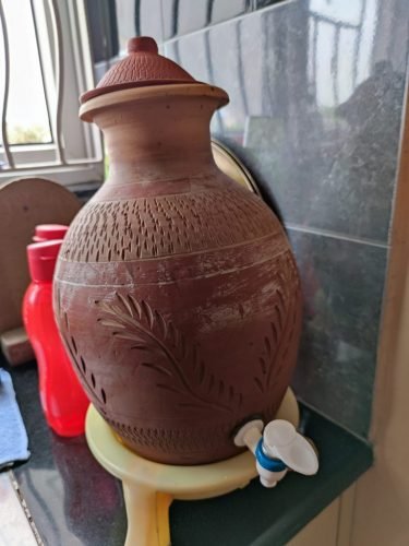 Terracotta water pot photo review