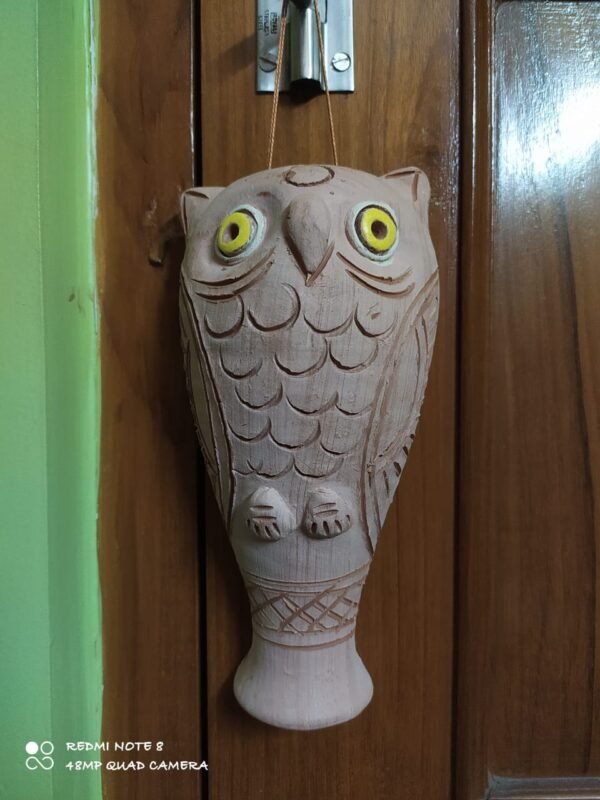 Terracotta Wall Hanging Owl