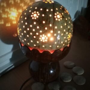 Coconut Shell Lampshade