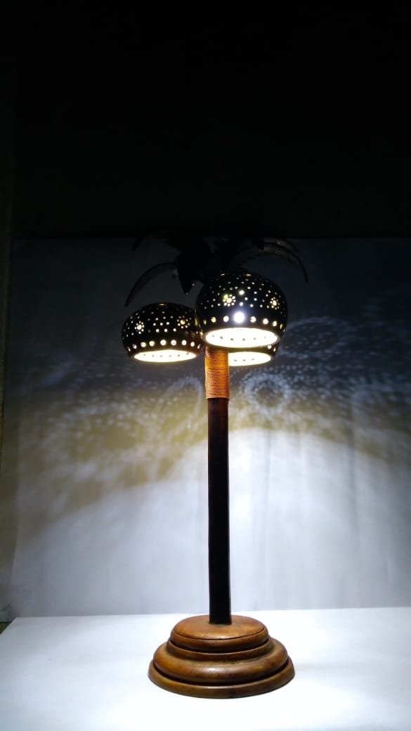 Coconut Shell Lampshade