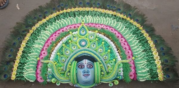 Traditional Krishna Chhau Mask