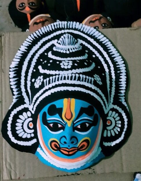 Kathakali Chhau Mask