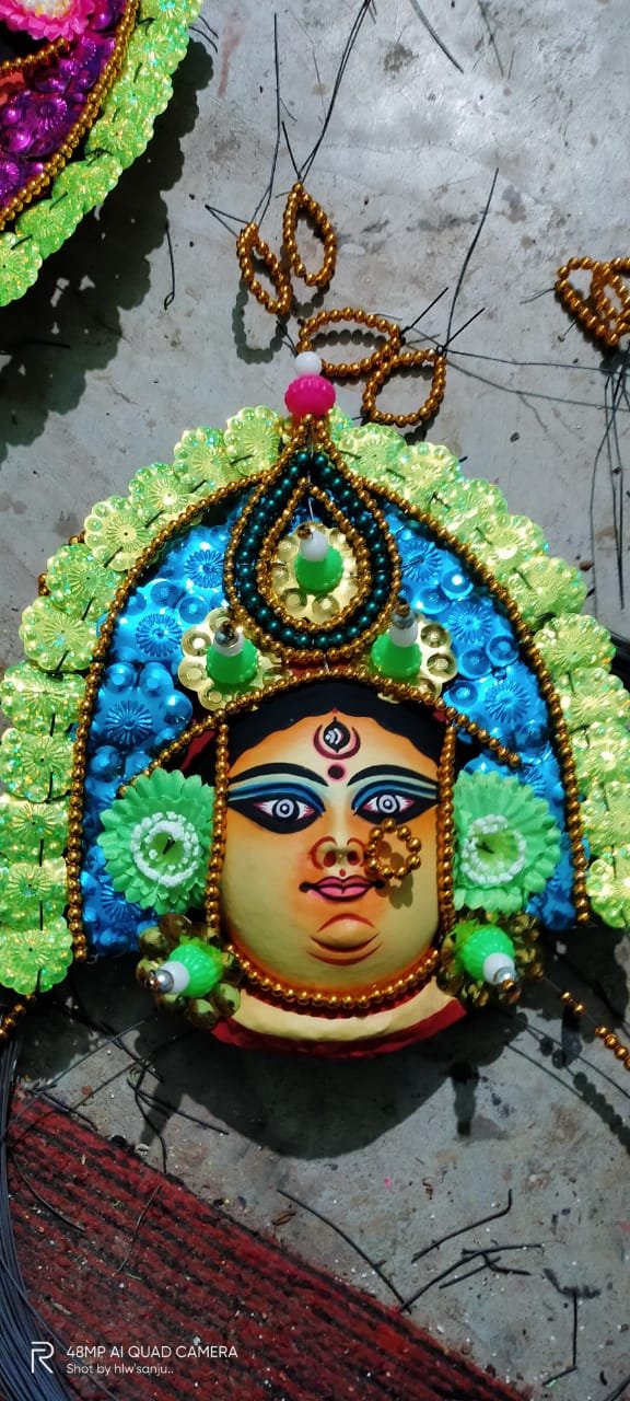 Ma Durga Chhau Mask