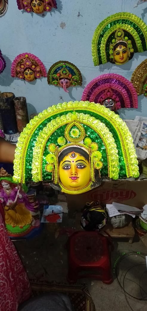 Goddess Durga Chhau Mask