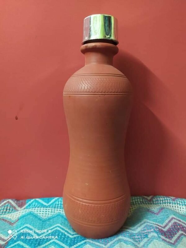 Hand Made Terracotta Water bottle