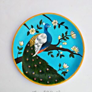 Peacock Wall-Hanging Plate