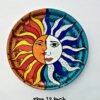 Sun & Moon Painted-plate
