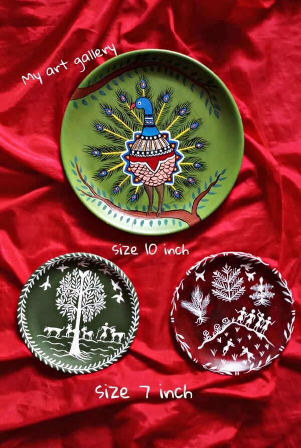 Hand-Painted Plate Design-Set