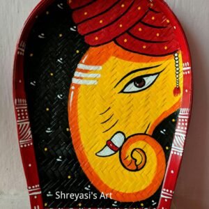 Ganesh Face Hand Painted Decorative Kulo