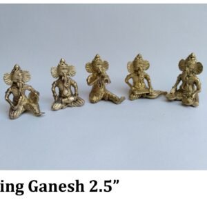 Dokra Sitting Ganesh
