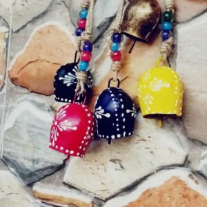 Colorful Wall Hanging Cow Bell