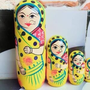 Traditional Women Nesting Doll Set