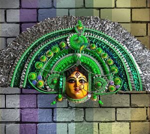 Decorative Maa Durga Mask