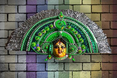 Decorative Maa Durga Mask
