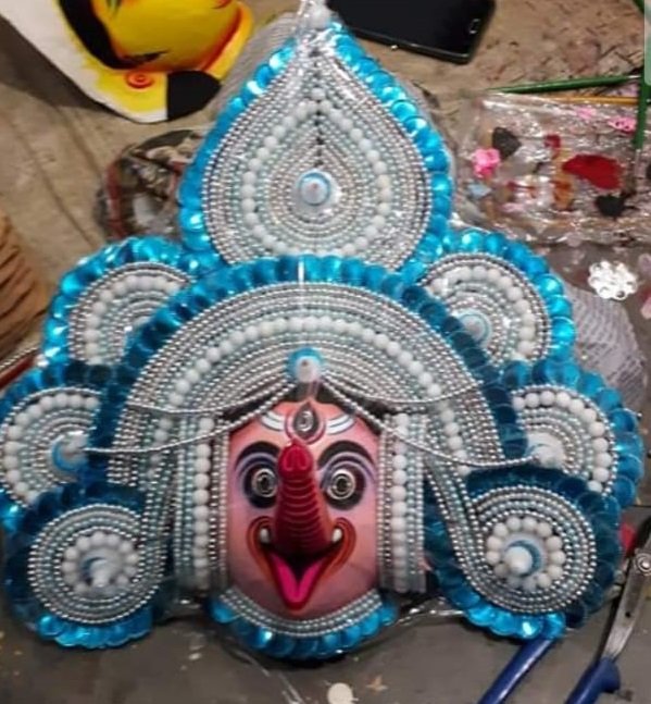 Decorative Ganesh Face Mask