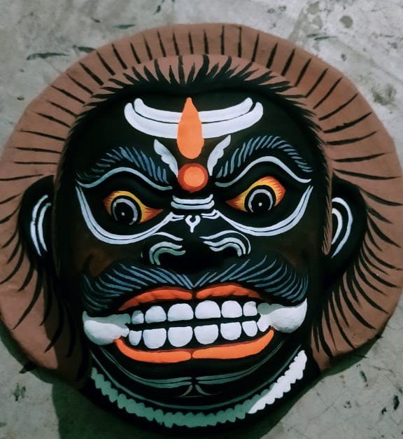 Decorative Asur Face Mask