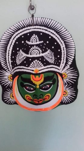 Decorative Kathakali Chhau Mask photo review