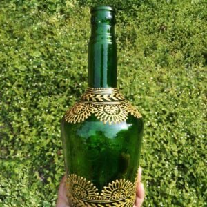 Boho bottle Glass Design