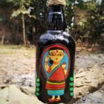 bottle Glass women shape Design