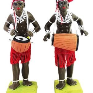 Handcrafted Tribal Couple showpiece