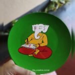 Lord Ganesh Wall Hanging Plate