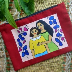 Mother’s Day themed canvas pouch
